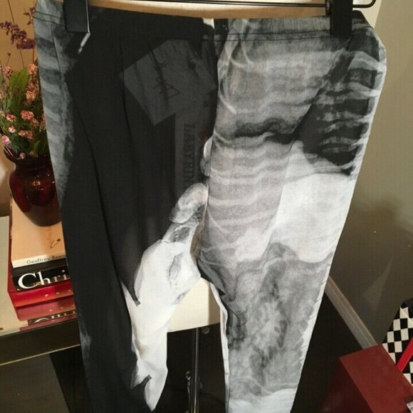 The People of the Labyrinths Bone Leggings Pants - Picture 6 of 12